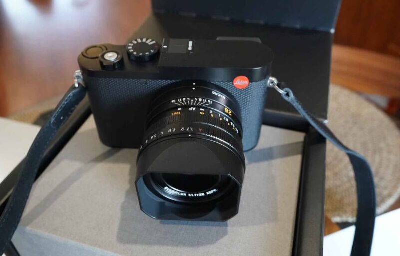 Leica Q3 mirrorless camera full frame 61mp